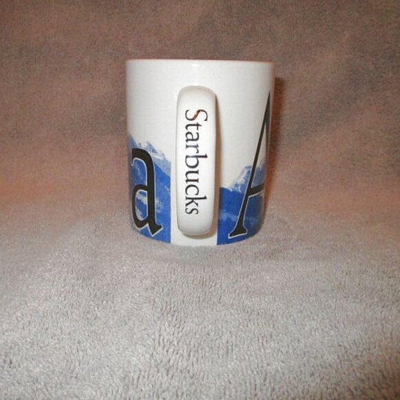 2002 Vintage Starbucks Coffee Austria City Collector Series Mug The Alps 16 oz - Picture 5 of 7